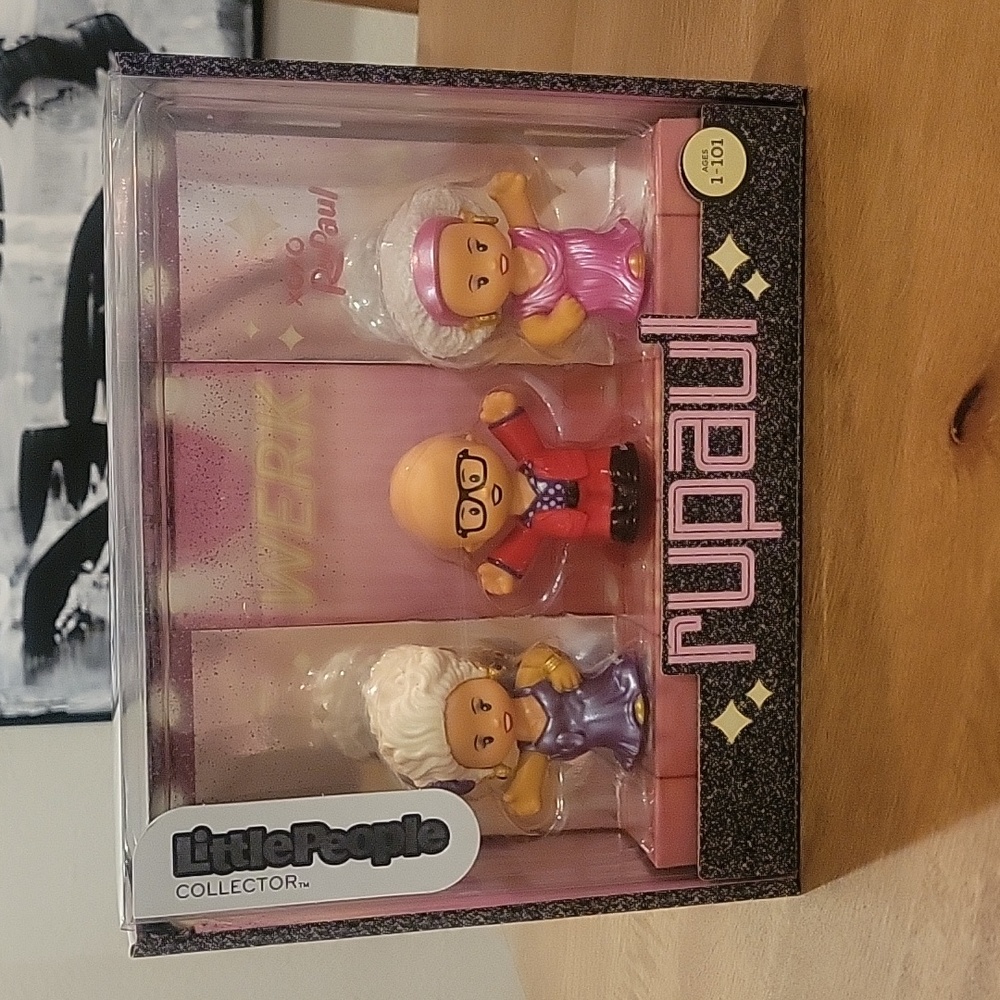 NIB Rupaul Little People Collector Set